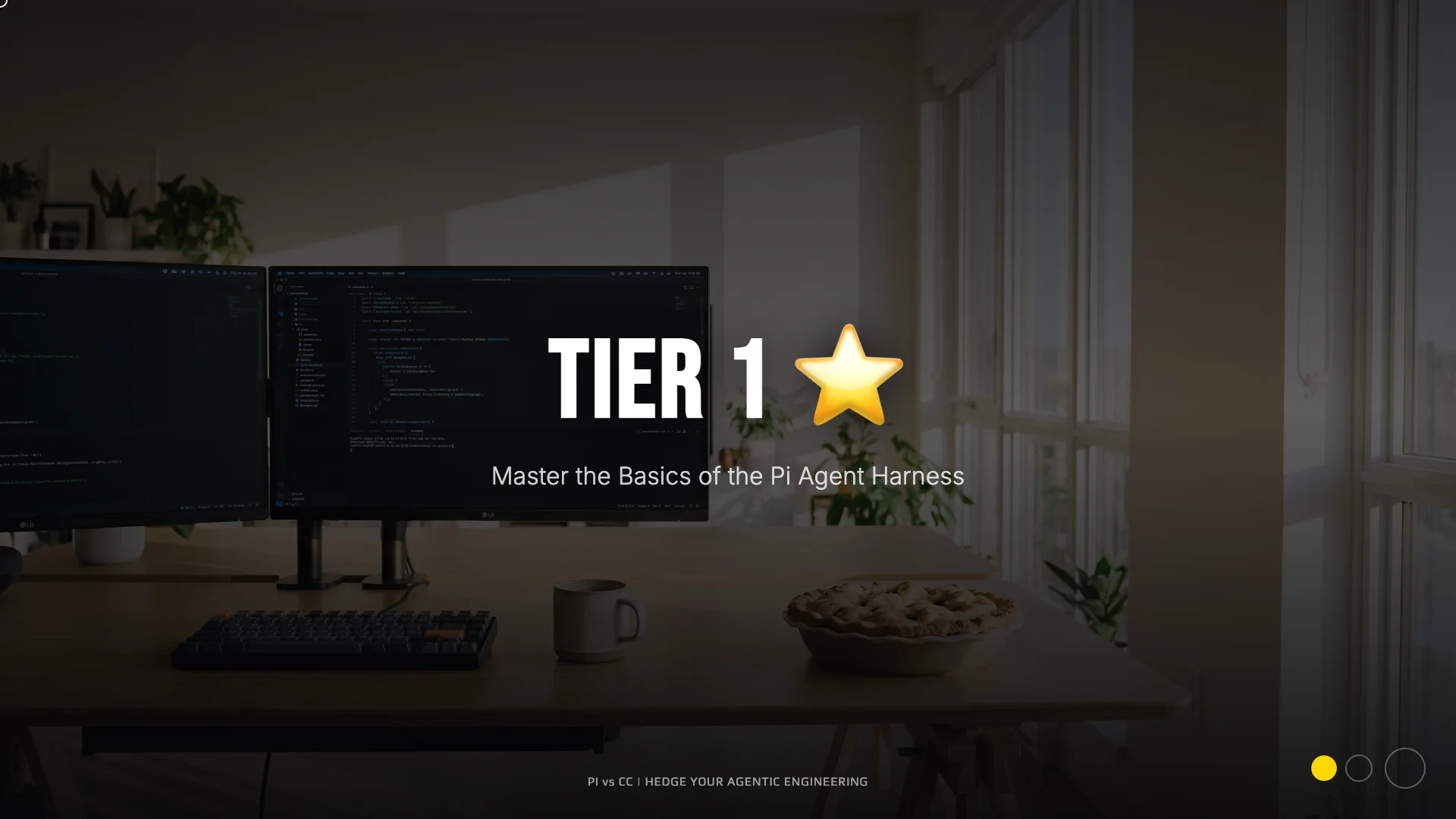 Tier 1 - Master the Basics of the Pi Agent Harness