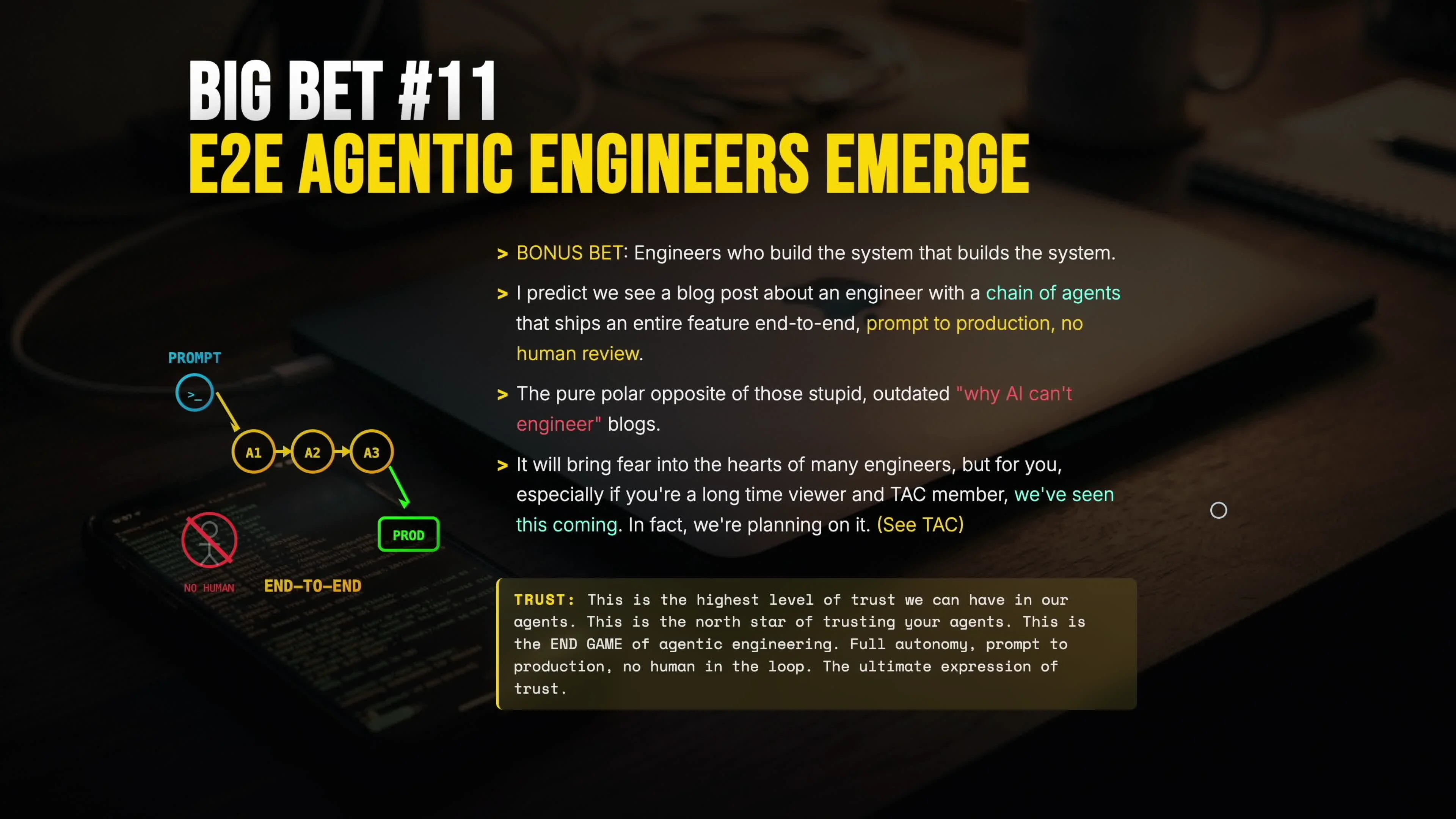 Big Bet #11: End-to-End Agentic Engineers Emerge